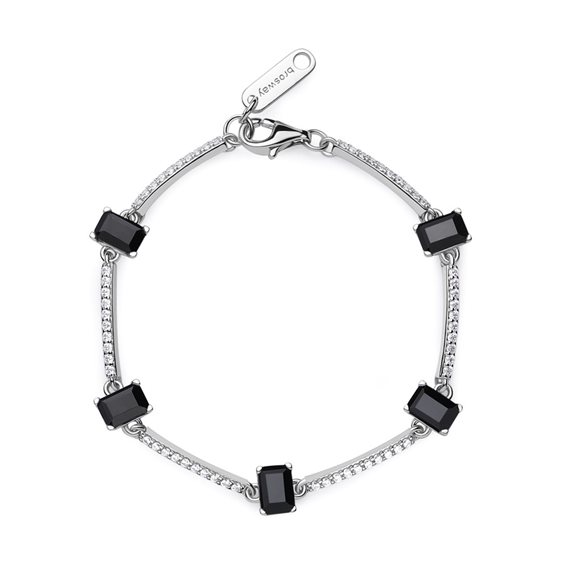 Bracciale Brosway FANCY MISTER BLACK in Argento FMB05 - FMB05